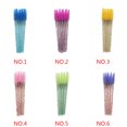 thumbnail image 3 of pitrice 50PCS Eyelashes Crystal Handle Brush Mascara Wands Applicator Cosmetic Brush Disposable Make Up brushes,Yellow, 3 of 9