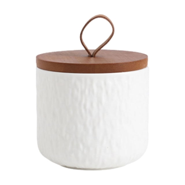 Home Kitchen Item Clearance Deals!Pcksrro Ceramic Tea Pot Sealed Tank Grain Storage Tank Household Kitchen Storage Tank Coffee Pot Storage Tank