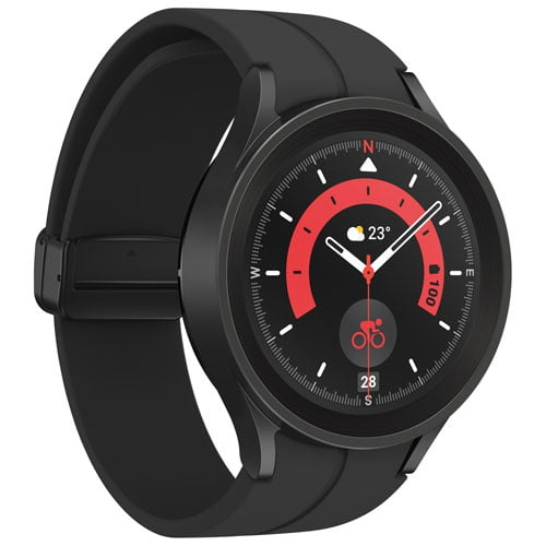 Restored Samsung Galaxy Watch5 Pro (GPS) 45mm Smartwatch with Heart Rate Monitor Like New