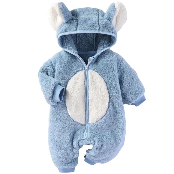 gdxvjhbj Fall Baby Boy Clothes Newborn Newborn Baby Boy Outfit Embroidery Romper Knit Long Sleeve Jumpsuit Bodysuit Set 0 3 6 9 12 18 24 Months (Blue,6-12 Months)