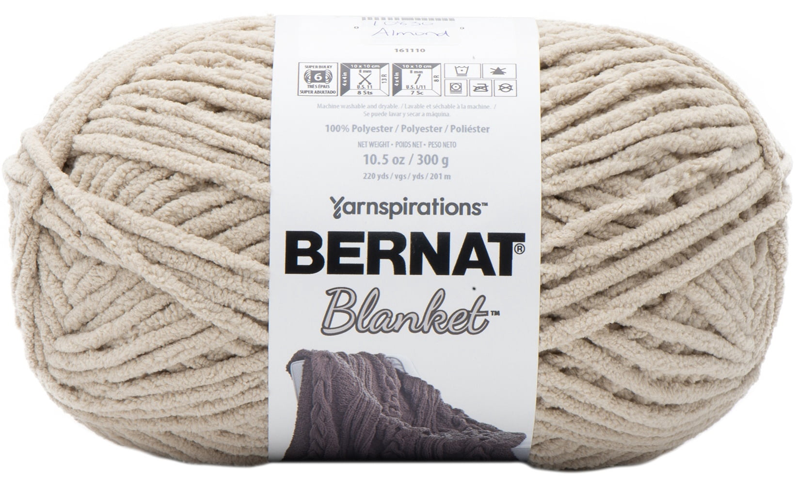 Bernat® Couverture™ #6 Fil de Polyester Super Volumineux 10,5oz/300g