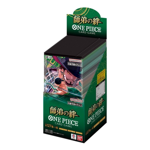 BANDAI ONE Piece Card Game Master and Student Bonds (OP-12