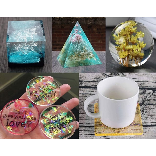 DIY Silicone Mould for Resin Casting Sphere Set with Tools Home Improvement – Moulding Kit for Craft Projects and Jewelry Making