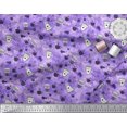 thumbnail image 3 of Soimoi Poly Georgette Fabric Hot Coffee Beverages Printed Fabric 1 Yard 52 Inch Wide, 3 of 3
