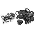 thumbnail image 3 of Anti-rust D-Ring 100 Set Shoelace Hook, Eyelet Buckle Rivet, For Repairment Bags Leather Shoes, 3 of 8