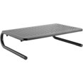 thumbnail image 1 of Lorell LLR18330 Support de Bureau en Acier Réglable en Hauteur pour Moniteur et Ordinateur Portable, Noir, 1 of 1