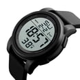 thumbnail image 4 of (2-Pack) Rinsvye Wrist Watch Digital Men Digital Watch Womens Analog Sport Men's Watch Digital Wrist Watches atomic Watch Alarm Watches for Men Wrist Stopwatch Men, 4 of 5