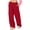 Red, variant on ohmzyzo Wide Leg Sweatpants Women Baggy Elastic High Waisted Straight Leg Sweat Pants Workout Athletic Joggers with Pockets