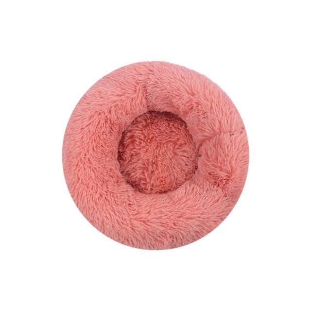 Honganda Pet Blanket Soft Bed Sleeping Kennel Cat Litter Round Plush Nest Pad