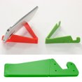 thumbnail image 4 of Xingzhi Phone Stand V-Shape Folded Adjustable Tablet Support Portable Table Holder Mobile Phone Accessory, Green, 4 of 7