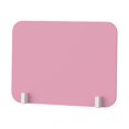 thumbnail image 3 of jinwen Desk Divider Privacy Divider Checkout Counter for Call Center Countertop Pink, 3 of 8