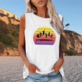 thumbnail image 1 of Mefallenssiah Camisole Sans Manches pour Femmes, Col en V, Pull Imprimé, 1 of 4