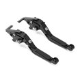 thumbnail image 1 of Rigid Motorcycle Brake Levers,2 Pcs Motorcycle Left Aluminum Alloy Motorcycle Brake Handles Durability Motorcycle Brake Levers Best in Class, 1 of 14