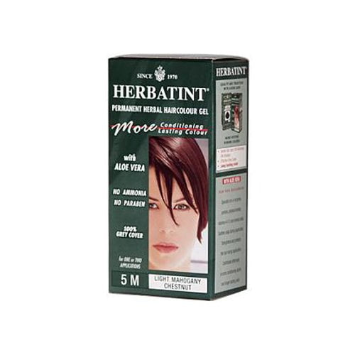 Herbatint 5M Light Mahogany Chestnut Permanent Herbal Hair Color Gel 4.5 fl. oz. 218241