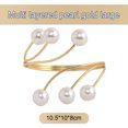 thumbnail image 2 of Lot de 2 Embrasses pour Draperies Ou Rideaux Embrasses Attaches de Rideaux en Alliage Retenue de Rideau Supports de Rideaux pour Draperies Dossiers Rideau Style Moderne Crochets de Rideaux Déco, 2 of 5