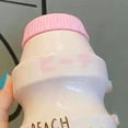 thumbnail image 5 of Portable Children Drinking Bottle with Strap PC Plastic Outdoor Water Cup Cute Fruit Pattern Pink 480ML, 5 of 5