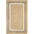 thumbnail image 2 of Aizza Trends Hand Made Hand Braided Natural Jute Floor Area Rug / Floor Carpet Rug / Natural Jute Rug, 2 of 5