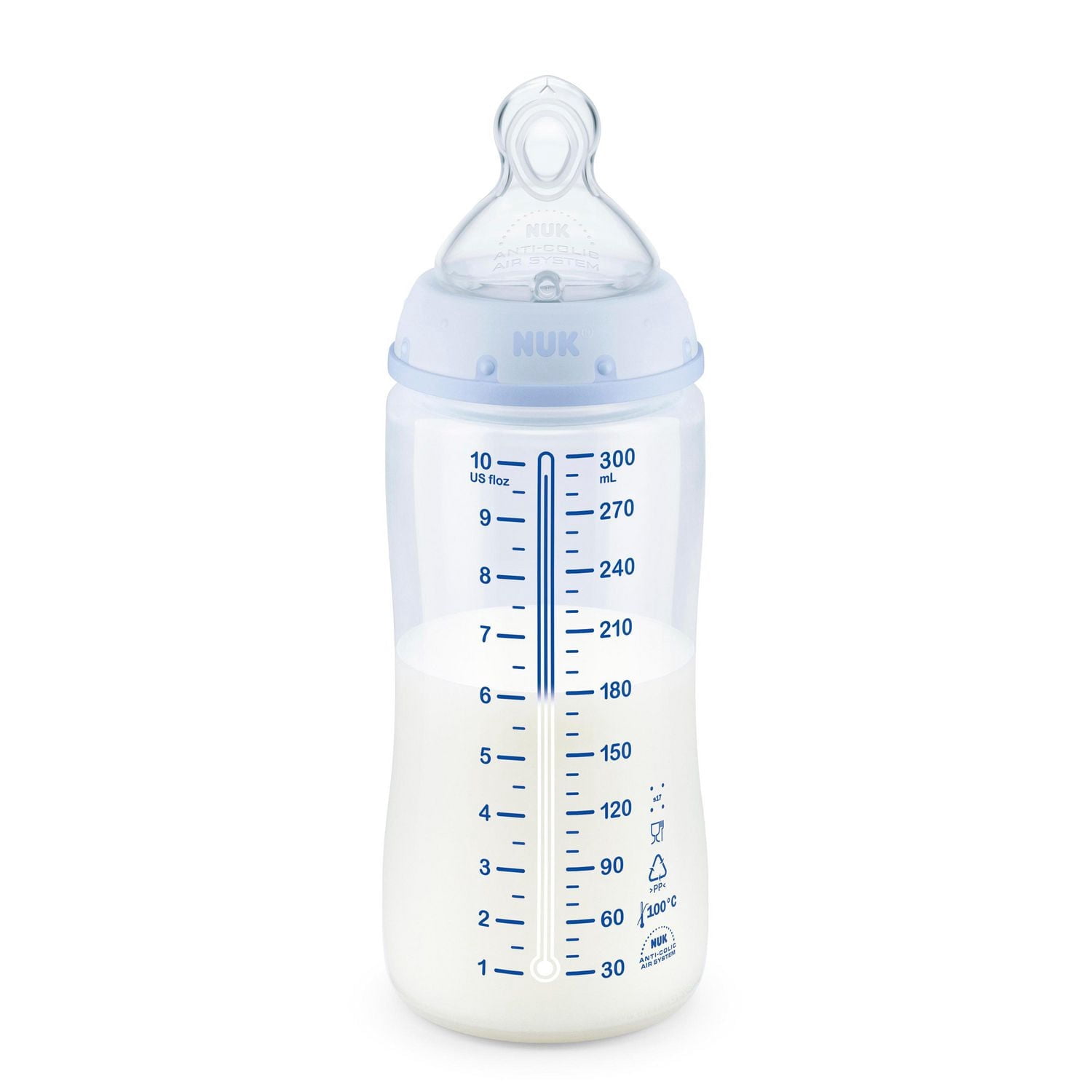NUK Smooth Flow Anti-Colic Bottles, 3x10oz Bottles