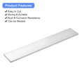 thumbnail image 4 of Unique Bargains Square Aluminum Flat Bar, 4 Pack 1/4' Thickness 2' Width 12' Length, 4 of 5