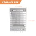 thumbnail image 2 of GOOHOCHY 1set Pegboard Wall Organizer Pegboard Hooks Punch Household Storage For Kitchen Bathroom Office, 2 of 7