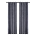 thumbnail image 4 of Hometrends Velvet 84" Grommet Blackout Window Curtains Panel, 4 of 5