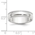 thumbnail image 4 of 10KW 6mm Milgrain Half Round Band Size 12.5 Size 12.5, 4 of 4