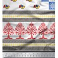 thumbnail image 2 of Soimoi Cotton Voile Fabric Geometric,Tree & Bird Panel Print Fabric by Yard 42 Inch Wide, 2 of 2
