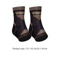 thumbnail image 3 of Copper-Infused Ankle Support Brace, Breathable Compression Sleeve for Sports Injury Recovery, Knitted Nylon Stabilizer for Running Gym, 3 of 9