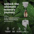 thumbnail image 4 of Homedics SereneScent™ Diffuseur Bluetooth Rechargeable Sans Eau 15 ml - Gris, 4 of 7
