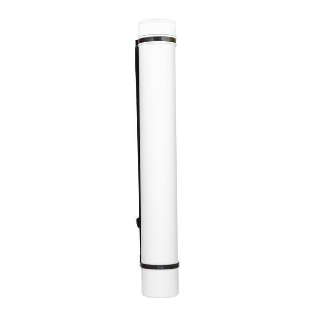 Blueprint Tube, Round Antishock Poster Tube Large Capacity Expandable Portable For Outdoor For Storage For Travel White,Yellow,Blue,Black,Red