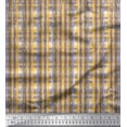 thumbnail image 1 of Soimoi Rayon Fabric Geometric Check Print Fabric by The Yard 56 Inch Wide, 1 of 3