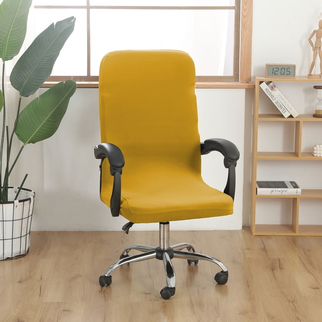 Daily Violete Solid Color Brushed High Elastic Chair Cover Soft And Comfortable Chair Seat Cover -proof And Dirt- Chair Slipcover Suitable For Dining Chair