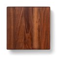 thumbnail image 1 of John Boos B Series Square Wood Cutting Board with Feet, 9" x 9", Walnut, 1 of 7