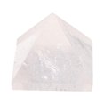 thumbnail image 3 of Elodie Natural Energy Charged Pyramid White Clear Crystals Luck Stone 5cm, 3 of 8