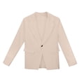 thumbnail image 4 of Dagugfen Blazer for Girls Button Front Long Sleeve Lapel Suit Loose Casual Formal Blazer 5-14 Years, 4 of 5