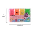 thumbnail image 2 of Meitianfacai Highlighter, Quick Dry, No Bleed, Chisel Point, Assorted Colors, 6 Count, 2 of 5