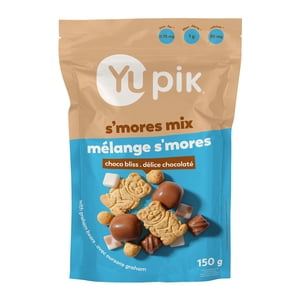 Yupik S'Mores Mix, 150 g, Chocolatey Delight, Blend of Marshmallows, Chocolate Chunks & Crunchy Graham Bear Crackers, Sweet Snack, Campfire Treat, Party Snack