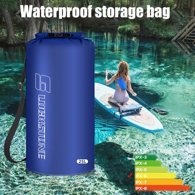 LJNYFDC Sac Étanche pour Navigation, Sac Étanche pour Téléphone, Grande Capacité, Léger, Pliable, Portable, Natation, Rafting, Camping