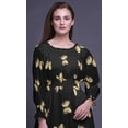 thumbnail image 5 of Bimba Ladies Printed Boho Gypsy Summer Smocked Maxi Long Beach Dress-XX-Large, 5 of 5
