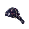 thumbnail image 2 of Chemo Chapeau Impression Foulard Femmes Coton Musulman Turban Stretch Perte de Cheveux Lié Baotou Couvre-Chefs, 2 of 7
