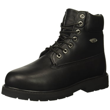 Lugz Men's Drifter 6 Steel Toe Fashion Boot, Black, 9.5 W US
