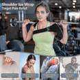 thumbnail image 2 of Shoulder Ice Pack Cold Therapy Rotator Cuff Cold Therapy, Reusable Heated Cooling Compression Wrap, Pain Relief Shoulder Support, 2 of 5
