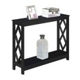 thumbnail image 1 of Convenience Concepts Diamond Table Console, Fini Bois Noir, 1 of 4