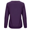 thumbnail image 5 of SNKSDGM Chandails à Col Rond pour Femmes Chandails Courts pour Femmes Chandails Quotidiens pour Femmes Maison Extérieur Entraînement Manches Longues T-Shirt Col Rond Haut Chandail Imprimé Blouse de Rue Mode Urbaine TTG, 5 of 5