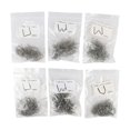 thumbnail image 4 of Decodeary 500 Pcs Fer à Souder de Qualité Professionnelle pour des Réparations Précises en Plastique Retard Machines de Soudage en Acier Inoxydable 0,6 en Forme de m *500 Pcs 1 Ensemble, 4 of 6