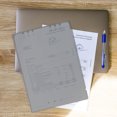 thumbnail image 4 of AURARMLET Binder For Documents Clear Binder Simple Design Protection from Dust 1Pack, 4 of 8