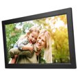 thumbnail image 1 of Cadre Photo Numérique, Cadre Photo Intelligent IPS HD 21,5 Po pour Famille et Amis, Cadre Photo Numérique Wi‐Fi avec Support, Prend en Charge la Fonction Horloge Calendrier Réveil, 1 of 8