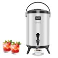 thumbnail image 1 of VEVOR Insulated Beverage Dispenser for Hot & Cold Drinks 3.2 Gal Stainless Steel, 1 of 9