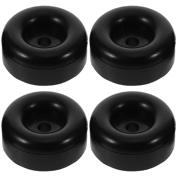 4pcs Rubber Bumpers Anti-Collision Bumper Pad Wear-Resistant Rubber Bumper Door Bumpers For Walls Trailer Door Rubber Stopper