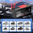 thumbnail image 4 of Mistaha Portable Car Jump Starter with Air Compressor and Power Bank - 12V Battery Booster, Tire Inflator, USB Charger - 600A Peak Current, 1000A Peak Jump Current, 2000mAh x 4 Capacity, 4 of 6